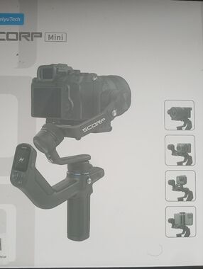 SCORP Mini Black 3-Axis Camera Gimbal Stabilizer